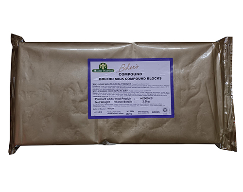 Martini Bolero Milk Compound Chocolate 2.5kg
